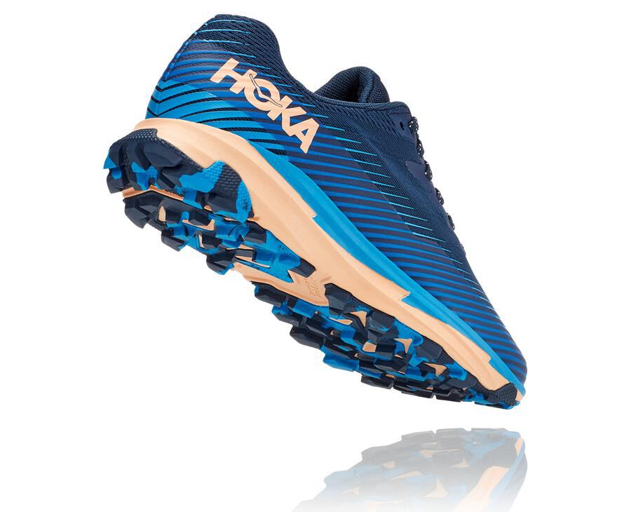 Tenis Hoka One One Trail Mujer Azules - Torrent 2 - YDOU26395